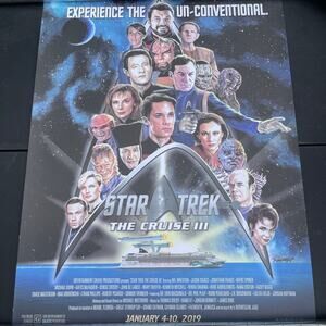 Star Trek "The Cruise III " Poster 24x18 Experience The Un-Conventional Jan/2019